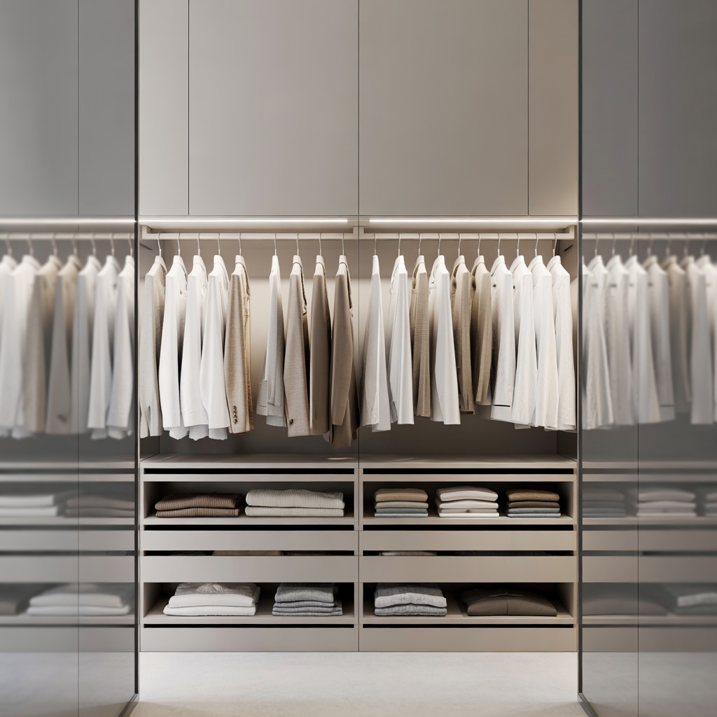 Closet organization and wardrobe audit